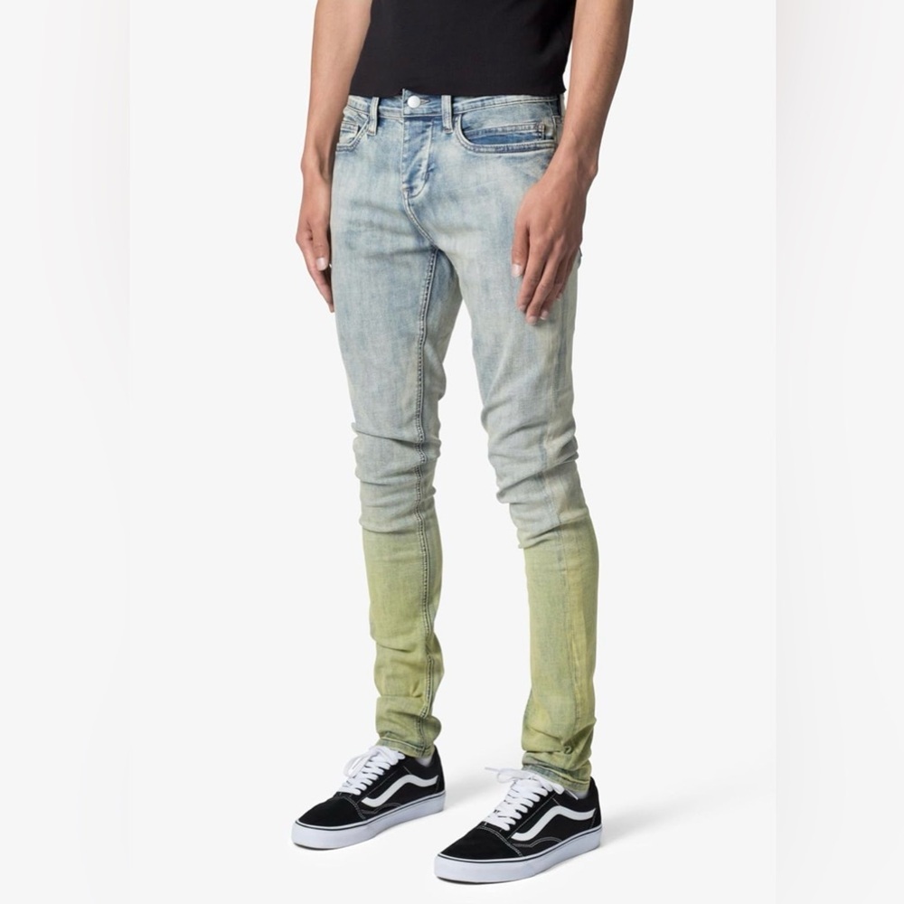 Men's Mnml X637 Gradient Blue/Green Denim